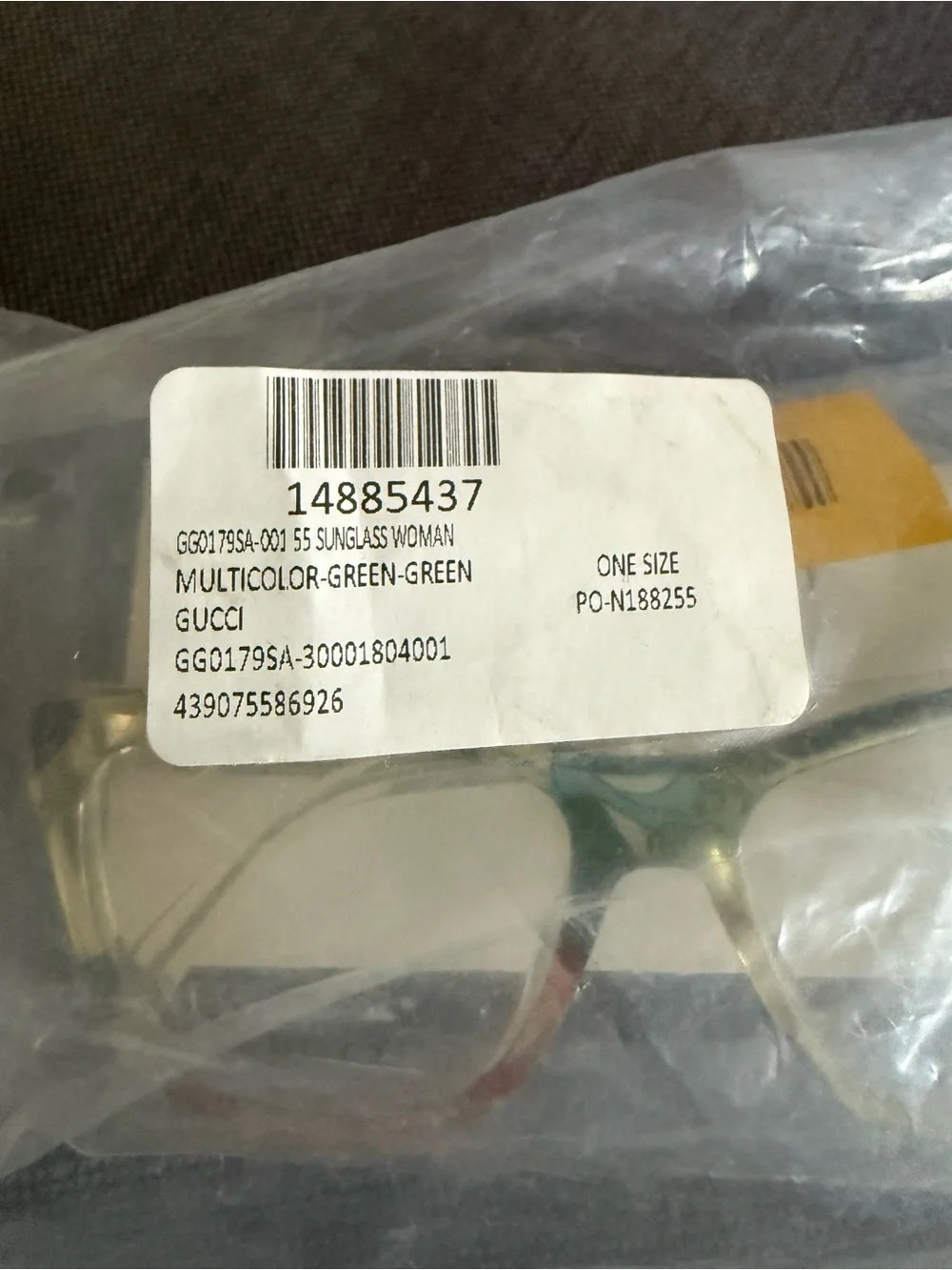 Gucci Multicolor Green, Yellow & Red Women’s Optical Frames BRAND NEW